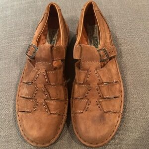 JOSEPH SEIBEL Suede Chestnut 43EU unisex Sandals